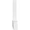 Ekena Millwork Portland Architectural Grade PVC Gable Bracket, 48"W x 16"H x 2"D x 4"F, 8/12 Pitch GBP048X16X0204POR00 - alternate 4